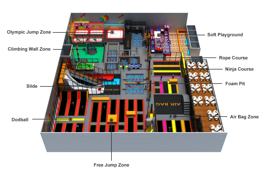 trampoline park manufacturer