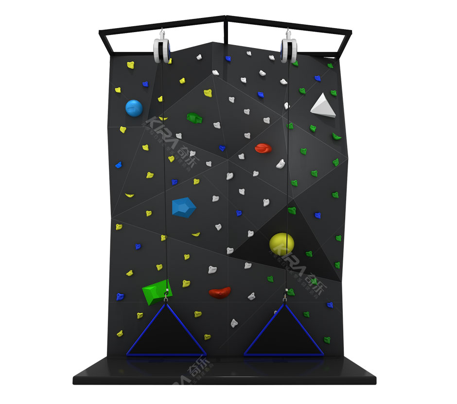 Colorful Climbing Wall