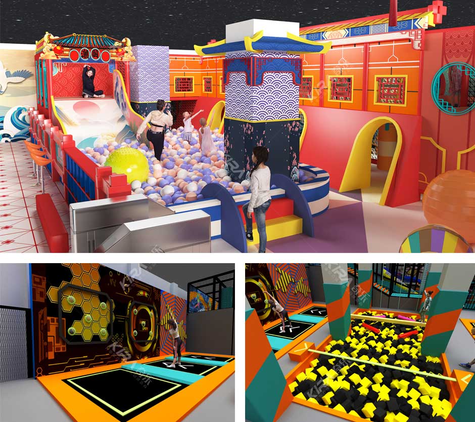 indoor trampoline park