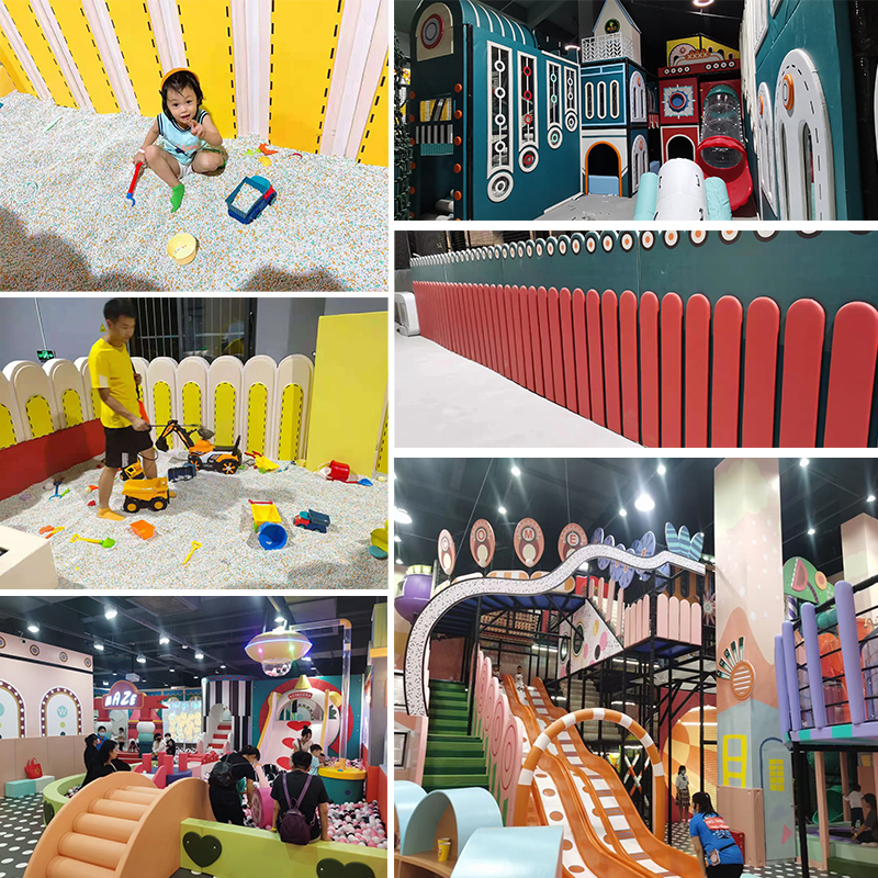 macaron theme indoor soft playground