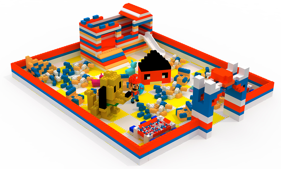 Building block theme