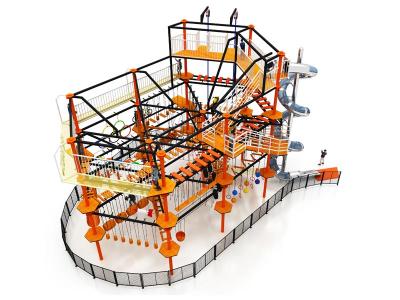 Shopping Mall Climbing Rope Element Indoor Ropes Course