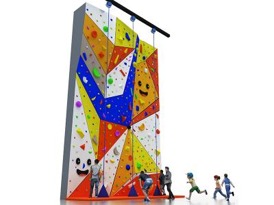 Delivery on time and considerate service climbing wall build for children