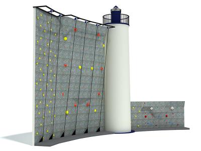 Fun climbing wall