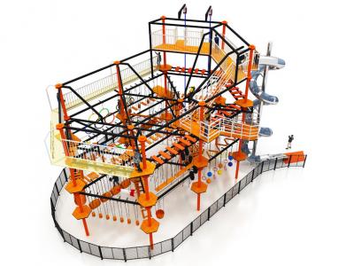 Factory Professional manufacturing playground indoor high ropes course for sale