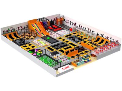 Good workmanship factory price amusement park altitude trampoline park for children