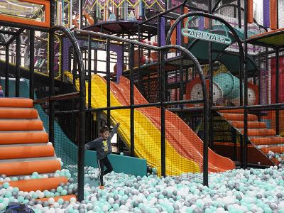 Made in China hot popular childrens slide commercial indoor playground wave slides for backyard