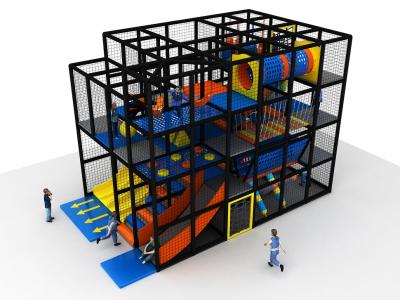 High quality bouncy maze soft play area indoor soft playground