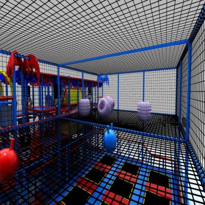 Children play equipment maze game soft indoor play equipment kid large indoor playground