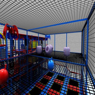 Children play equipment maze game soft indoor play equipment kid large indoor playground