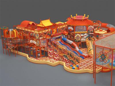 Commercial Soft Play indoor playground with slide equipment center for kids Amusement Park Equipment