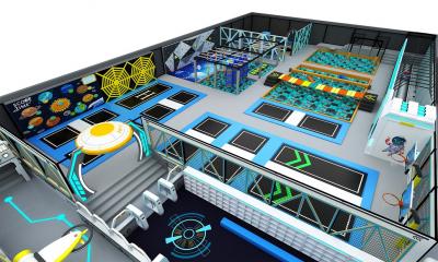 Kira 500sqm Indoor Leisure Complex Space Style Playroom for All Ages Kids Play Area