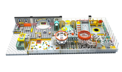 China Factory Commercial Kids Indoor Playground - Multifunctional Naughty Castle Parent-Child Amusement Park Equipment