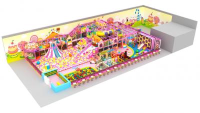 Customization Commercial Modern Indoor Foam Soft Sandpit Kids Playground Pipe Slide Equipment with Trampoline