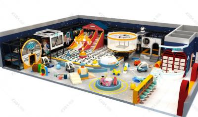Customized Modern Interactive Kids Indoor Playground Athletic Play Structure For Children Commercial Amusement Park With Slide