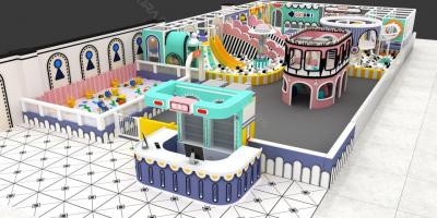 Children Sport Trampoline Park Games Equipment Slide Trampoline Ball Pit Structure Commercial Kids Indoor Playground